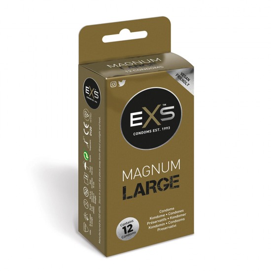 EXS Magnum Large Condoms 12 Pack EXS Magnum Large Condoms 12 Pack