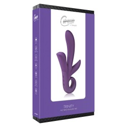 ToyJoy Trinity Triple Pleasure Vibrator Purple ToyJoy Trinity Triple Pleasure Vibrator Purple