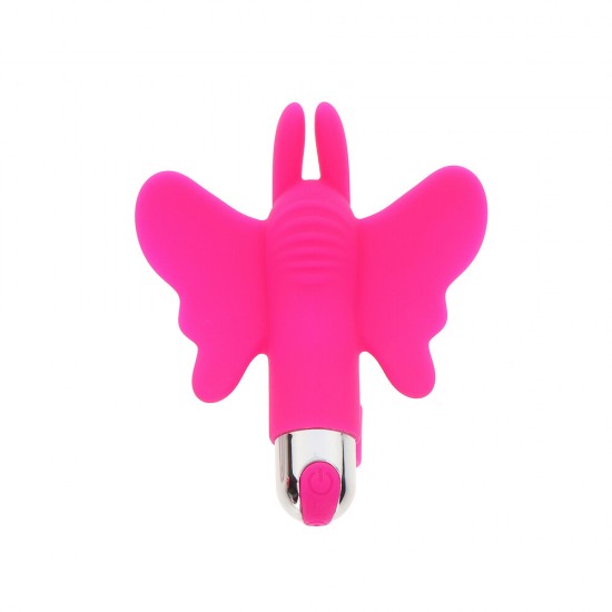 ToyJoy Butterfly Pleaser Rechargeable Finger Vibe ToyJoy Butterfly Pleaser Rechargeable Finger Vibe