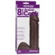 VacULock 8 Inch Realistic Dildo Attachment Black VacULock 8 Inch Realistic Dildo Attachment Black