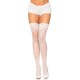 Leg Avenue Stay Up Sheer Thigh Hold Ups White UK 6 to 12 Leg Avenue Stay Up Sheer Thigh Hold Ups White UK 6 to 12