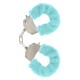 ToyJoy Furry Fun Wrist Cuffs Aqua ToyJoy Furry Fun Wrist Cuffs Aqua