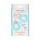 ToyJoy Furry Fun Wrist Cuffs Aqua ToyJoy Furry Fun Wrist Cuffs Aqua