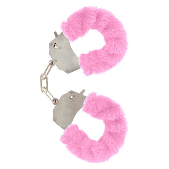 ToyJoy Furry Fun Wrist Cuffs Pink ToyJoy Furry Fun Wrist Cuffs Pink