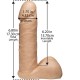 VacULock 7 Inch Realistic Cock With Ultra Harness VacULock 7 Inch Realistic Cock With Ultra Harness