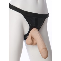 VacULock Ultraskyn 8 Inch Realistic Cock With Ultra Harness VacULock Ultraskyn 8 Inch Realistic Cock With Ultra Harness