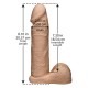 VacULock Ultraskyn 8 Inch Realistic Cock With Ultra Harness VacULock Ultraskyn 8 Inch Realistic Cock With Ultra Harness