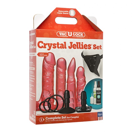 VacULock Crystal Jellies Harness Set VacULock Crystal Jellies Harness Set