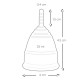 Mae B Intimate Health 2 Small Menstrual Cups Mae B Intimate Health 2 Small Menstrual Cups