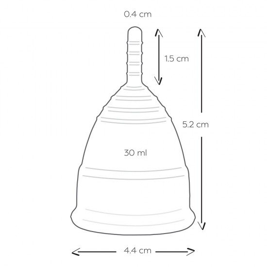 Mae B Intimate Health 2 Large Menstrual Cups Mae B Intimate Health 2 Large Menstrual Cups