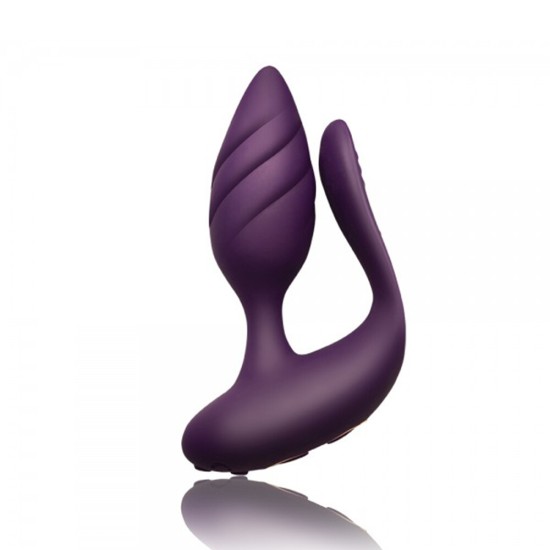 Rocks Off Cocktail Remote Control Couples Vibe Purple Rocks Off Cocktail Remote Control Couples Vibe Purple