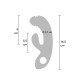 Xocoon Harmony Dual Touch Gspot Vibrator Xocoon Harmony Dual Touch Gspot Vibrator