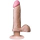 The Realistic Cock 6 Inch Vibrating Dildo Flesh Pink The Realistic Cock 6 Inch Vibrating Dildo Flesh Pink