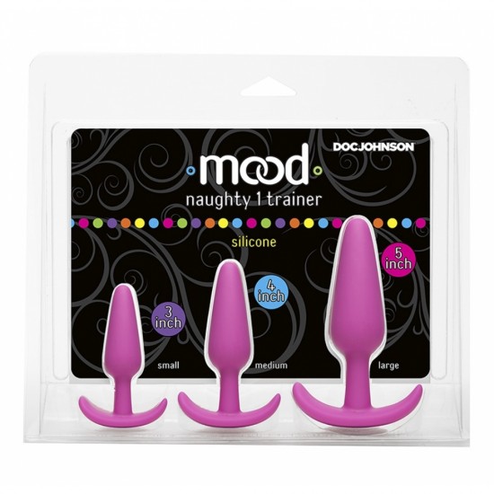 Mood Naughty 1 Butt Plug Trainer Set Mood Naughty 1 Butt Plug Trainer Set