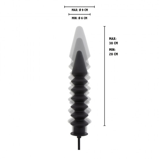 Hidden Desire Extreme Expert Inflatable Ribbed Plug Hidden Desire Extreme Expert Inflatable Ribbed Plug