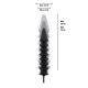 Hidden Desire Extreme Expert Inflatable Ribbed Plug Hidden Desire Extreme Expert Inflatable Ribbed Plug
