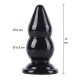 Hidden Desire Extreme Balls Butt Plug 6.6 Inches Hidden Desire Extreme Balls Butt Plug 6.6 Inches