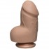 The D Fat D 6 Inch Vanilla Dildo With Balls