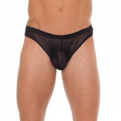 Mens Black Mesh GString Mens Black Mesh GString