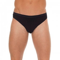 Mens Black Cotton GString Mens Black Cotton GString