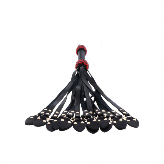 Hidden Desire Masters Leather CatoNine Whip Hidden Desire Masters Leather CatoNine Whip