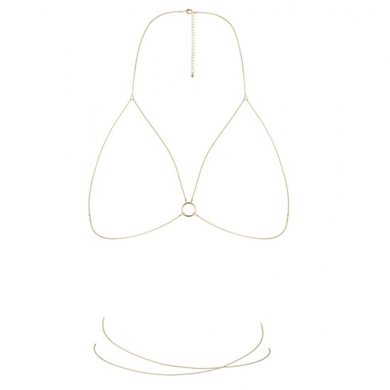 Bijoux Indiscrets Magnifique Bra Chain Gold Bijoux Indiscrets Magnifique Bra Chain Gold