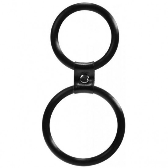 Dual Rings Shaft And Balls Ring Dual Rings Shaft And Balls Ring