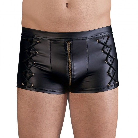 NEK Matt Black Tight Fitting Pants NEK Matt Black Tight Fitting Pants