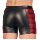 NEK Matte Look Pants In Black and Red NEK Matte Look Pants In Black and Red