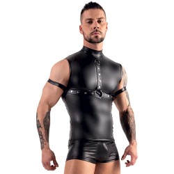 Svenjoyment Sleeveless Top With Chest Harness And Arm Loops Svenjoyment Sleeveless Top With Chest Harness And Arm Loops