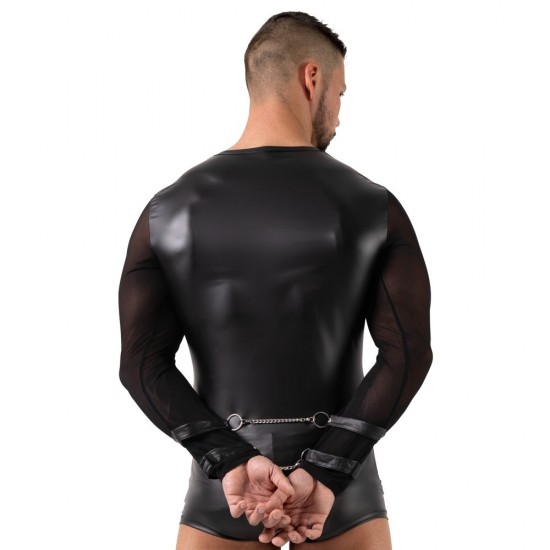 Svenjoyment Long Sleeved Top With Harness And Restraints Svenjoyment Long Sleeved Top With Harness And Restraints