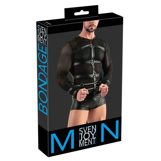 Svenjoyment Long Sleeved Top With Harness And Restraints Svenjoyment Long Sleeved Top With Harness And Restraints