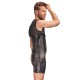 NEK Matte Look Shirt With Chest Harness Black NEK Matte Look Shirt With Chest Harness Black