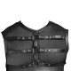 NEK Matte Look Shirt With Chest Harness Black NEK Matte Look Shirt With Chest Harness Black