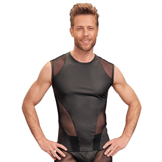NEK Matte Look Sleeveless Shirt Black NEK Matte Look Sleeveless Shirt Black
