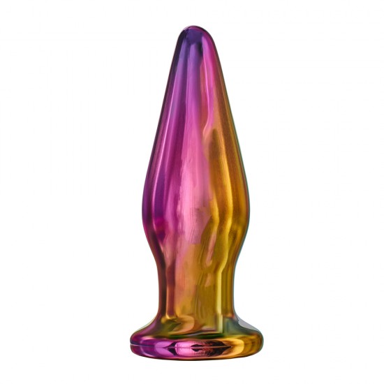 Glamour Glass Remote Control Tapered Butt Plug Glamour Glass Remote Control Tapered Butt Plug