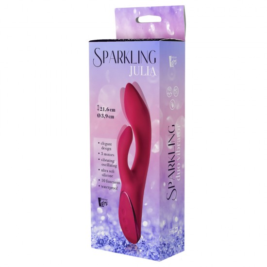 Sparkling Julia Duo Vibrator Sparkling Julia Duo Vibrator