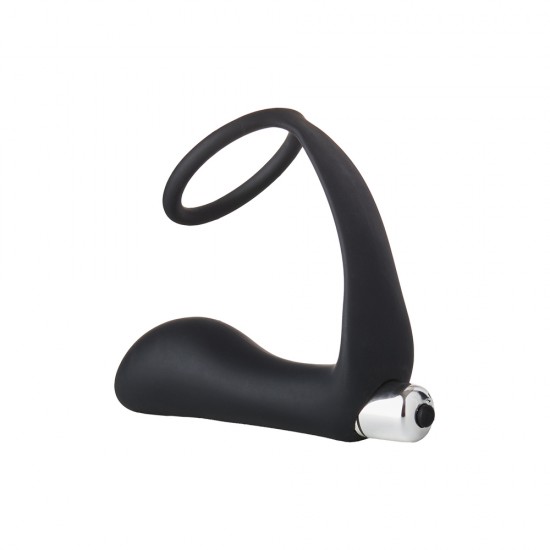 Fantasstic Vibrating Anal Plug With Cock Ring Fantasstic Vibrating Anal Plug With Cock Ring