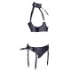 Cottelli Bondage Open Bra And Briefs Cottelli Bondage Open Bra And Briefs