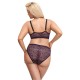 Cottelli Curves Delicate Lace Bralette And Briefs Cottelli Curves Delicate Lace Bralette And Briefs
