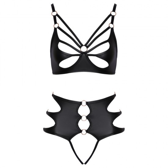 Crotchless Bondage Bra Set Crotchless Bondage Bra Set