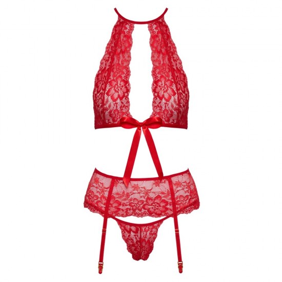 Kissable Halterneck Set Red Kissable Halterneck Set Red