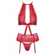 Kissable Halterneck Set Red Kissable Halterneck Set Red
