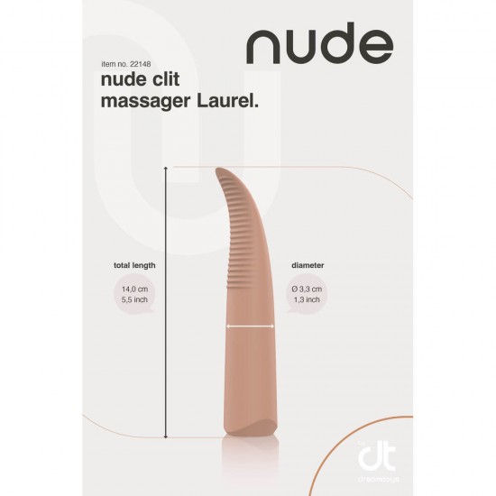 Nude Laurel Mini Travel Massager Nude Laurel Mini Travel Massager