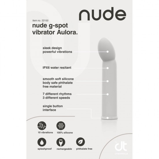 Nude Aulora Mini GSpot Vibrator Nude Aulora Mini GSpot Vibrator