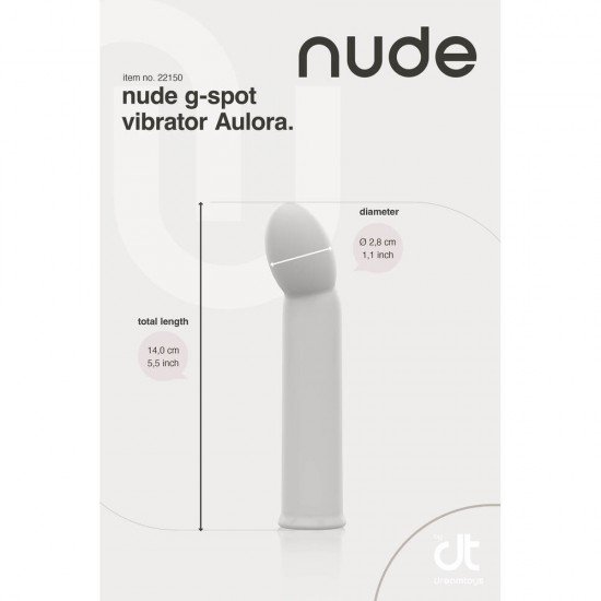 Nude Aulora Mini GSpot Vibrator Nude Aulora Mini GSpot Vibrator