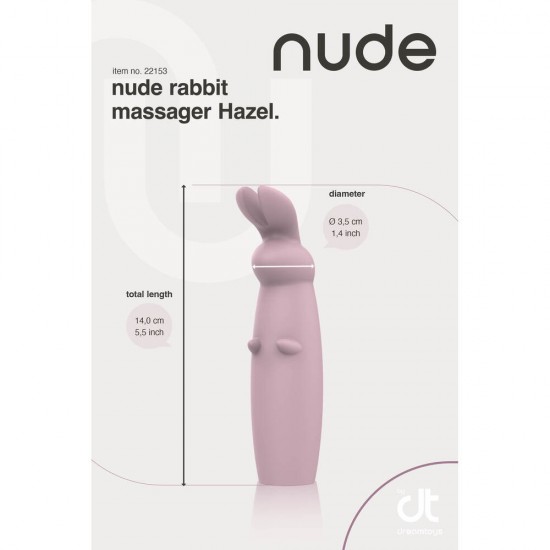 Nude Hazel Mini Rabbit Massager Nude Hazel Mini Rabbit Massager