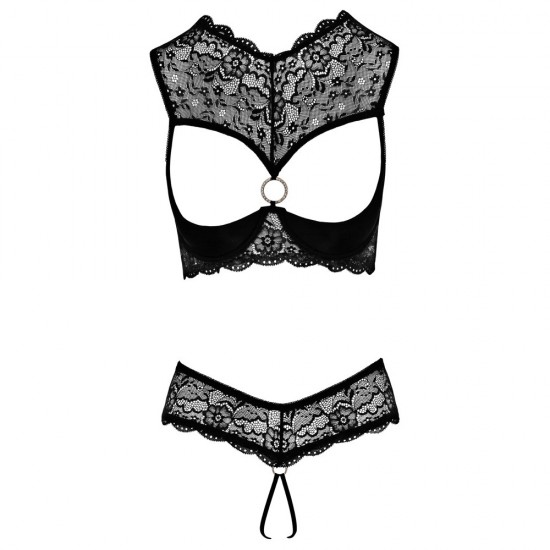 Cottelli Shelf Bra and String Cottelli Shelf Bra and String