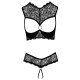 Cottelli Shelf Bra and String Cottelli Shelf Bra and String