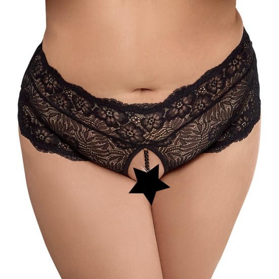 Cottelli Curves Panties With Pearl Chain Cottelli Curves Panties With Pearl Chain